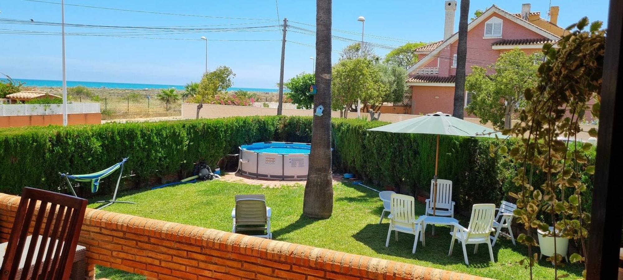 Villa Casa En La Playa Sagunto Esterno foto