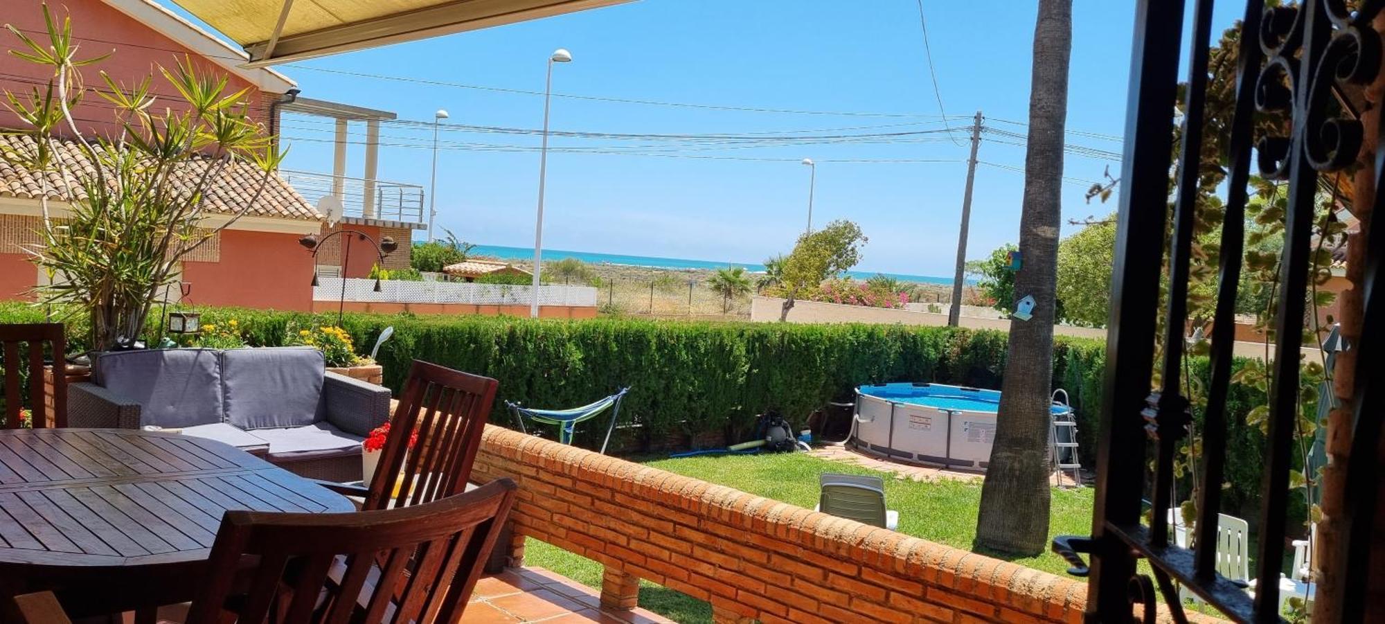 Villa Casa En La Playa Sagunto Esterno foto