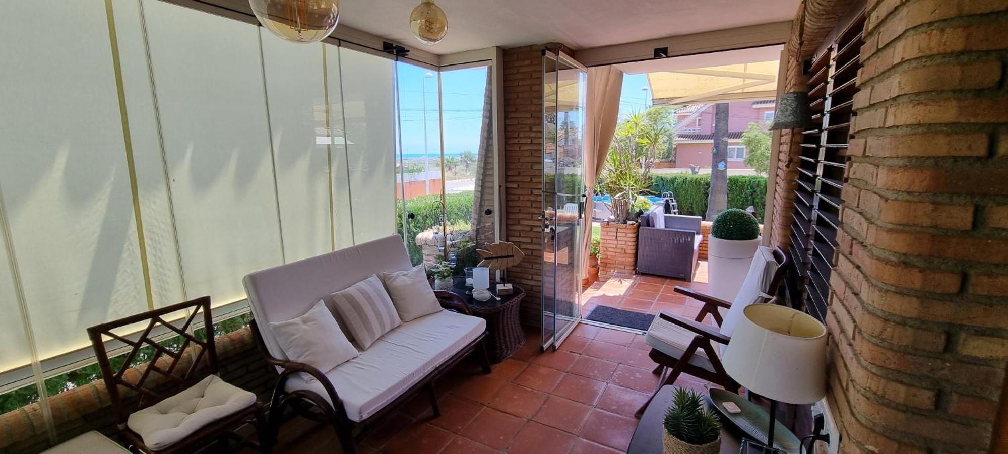 Villa Casa En La Playa Sagunto Esterno foto